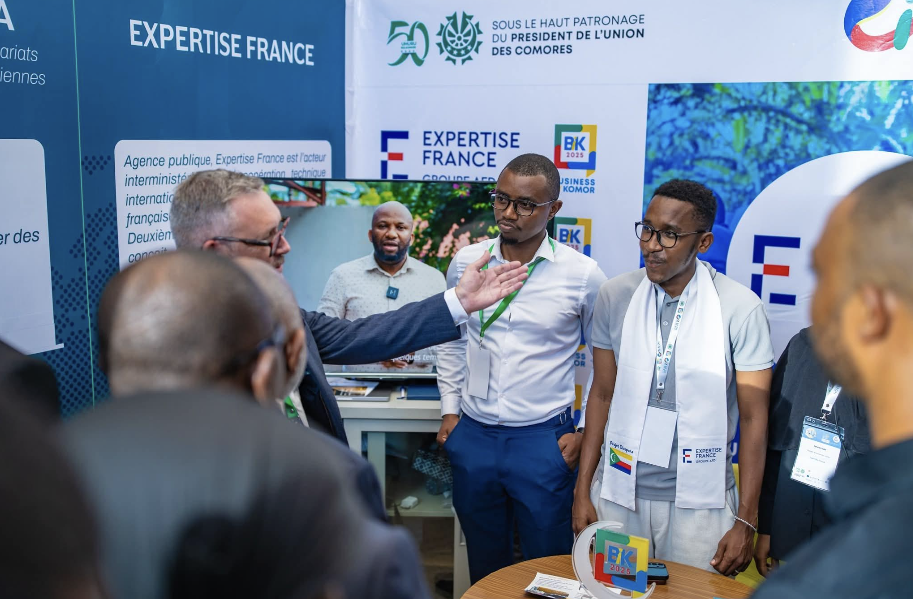 image Troisième édition du Salon des Entreprises:  Les partenaires saluent le bon déroulement