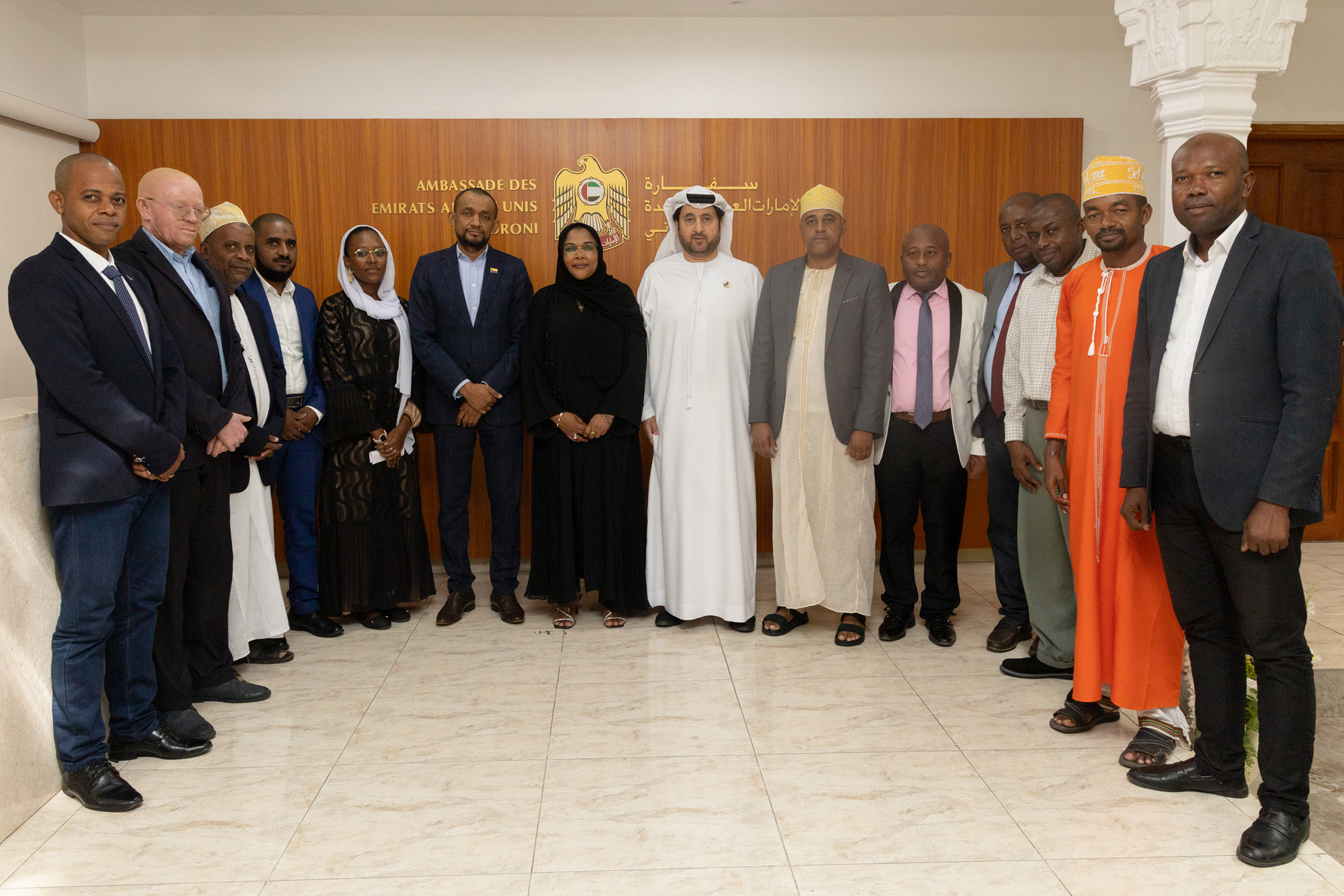 image La presse comorienne à l’ambassade des Emirats arabes unis