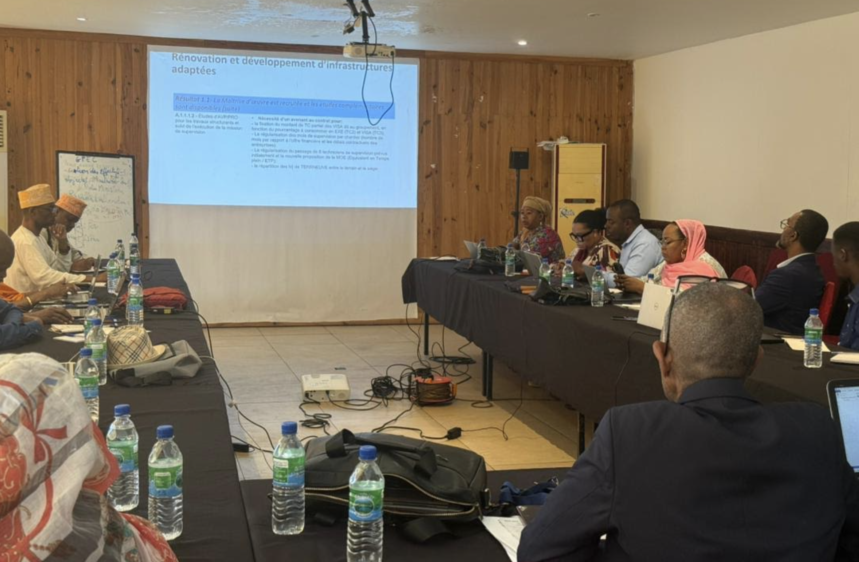 image Réunion du Comité technique d’exécution du projet Profi :  Accélérer l’exécution des travaux
