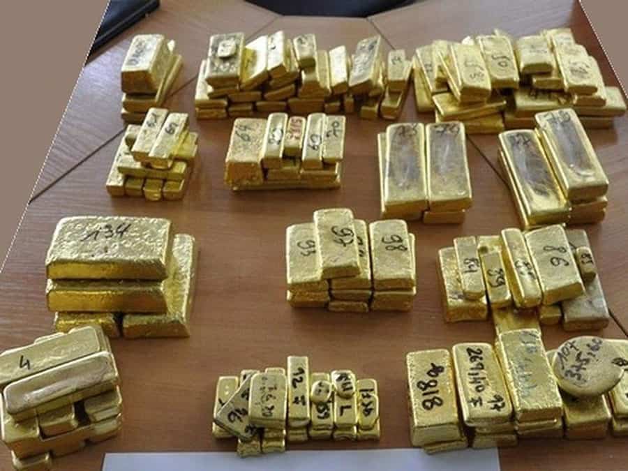 image Les 49kg de lingots d’or remis aux autorités malgaches