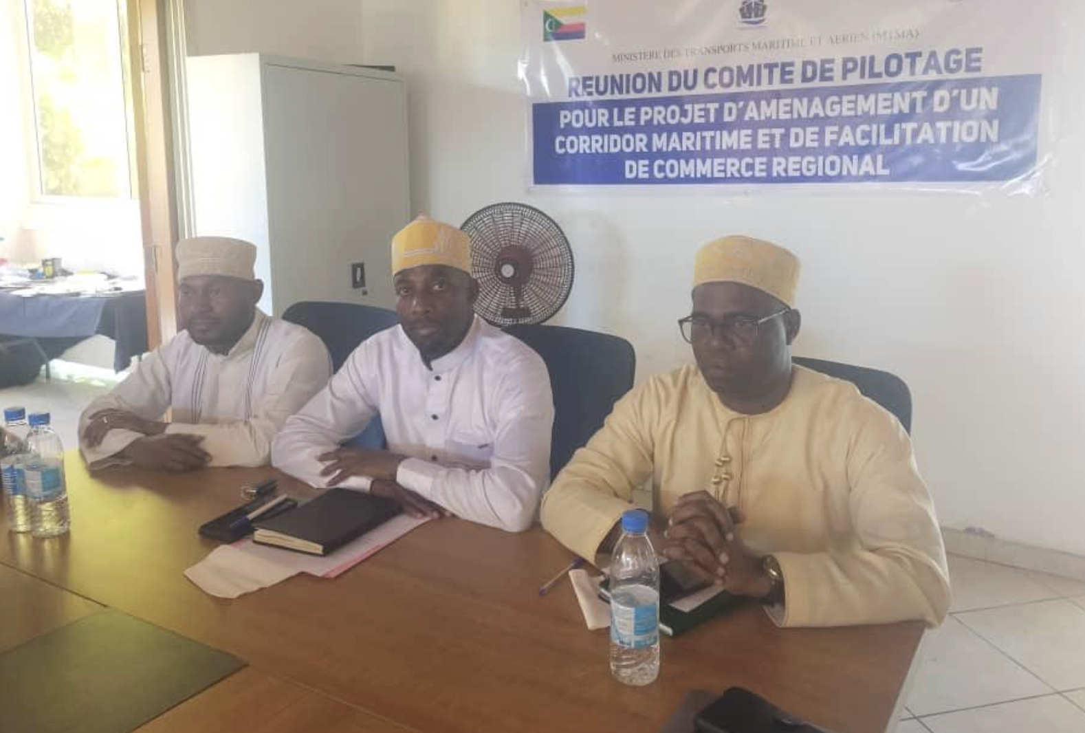 image 2e copil du projet de corridor maritime : Un taux d’avancement de 10%