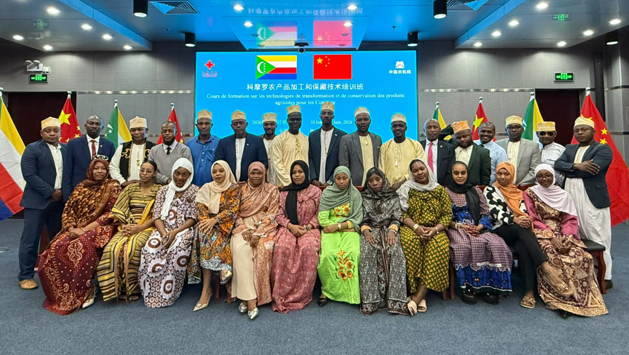 image Coopération :  29 jeunes Comoriens participent à une formation en Chine