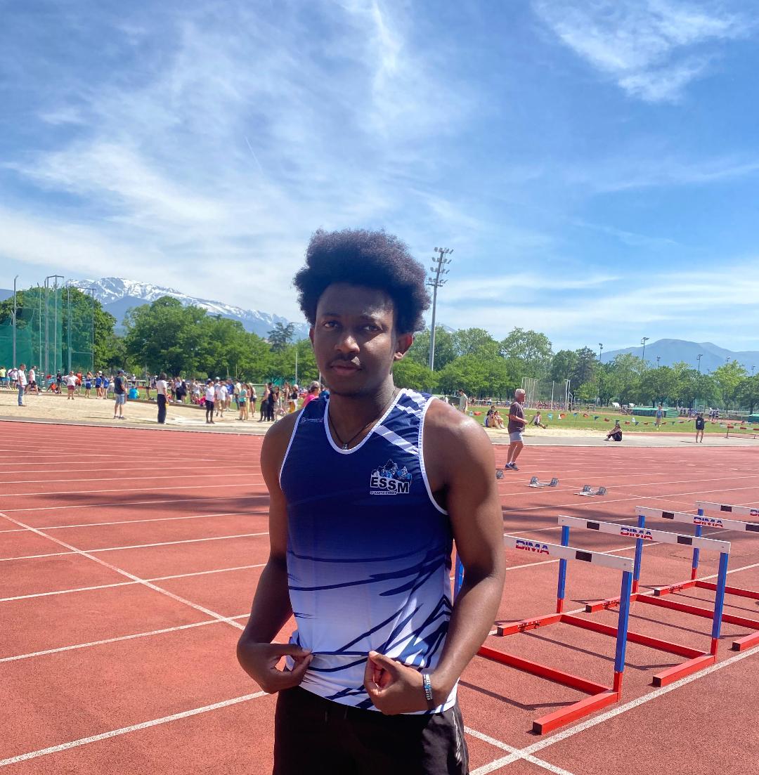 image Du lycée de Mohéli aux pistes de Grenoble Ali M’kouboi Newton vise le sprint international