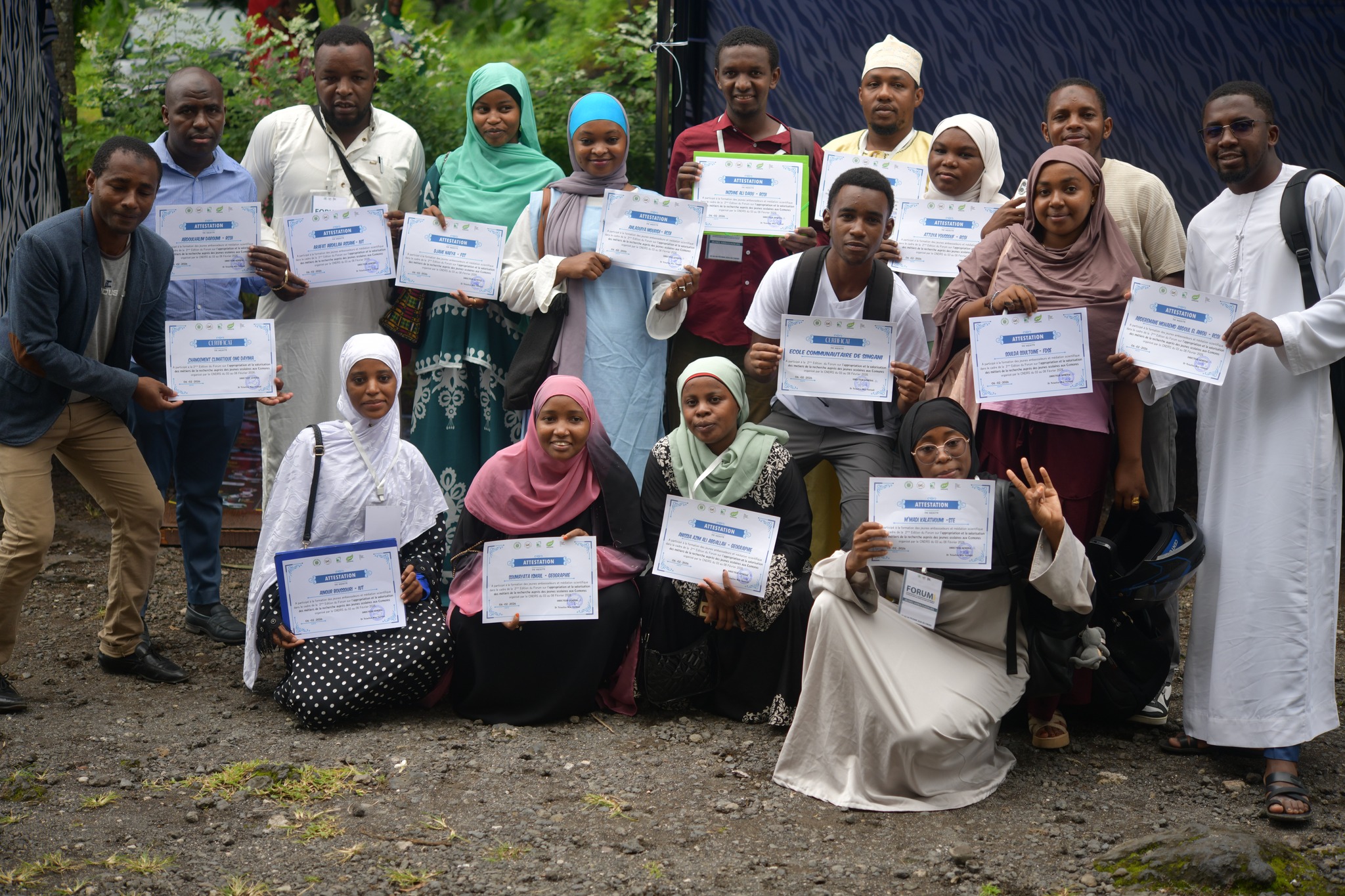 image CNDRS - Forum de la recherche :  Balkis Mohamed Ahmed sacrée lauréate du concours d’éloquence