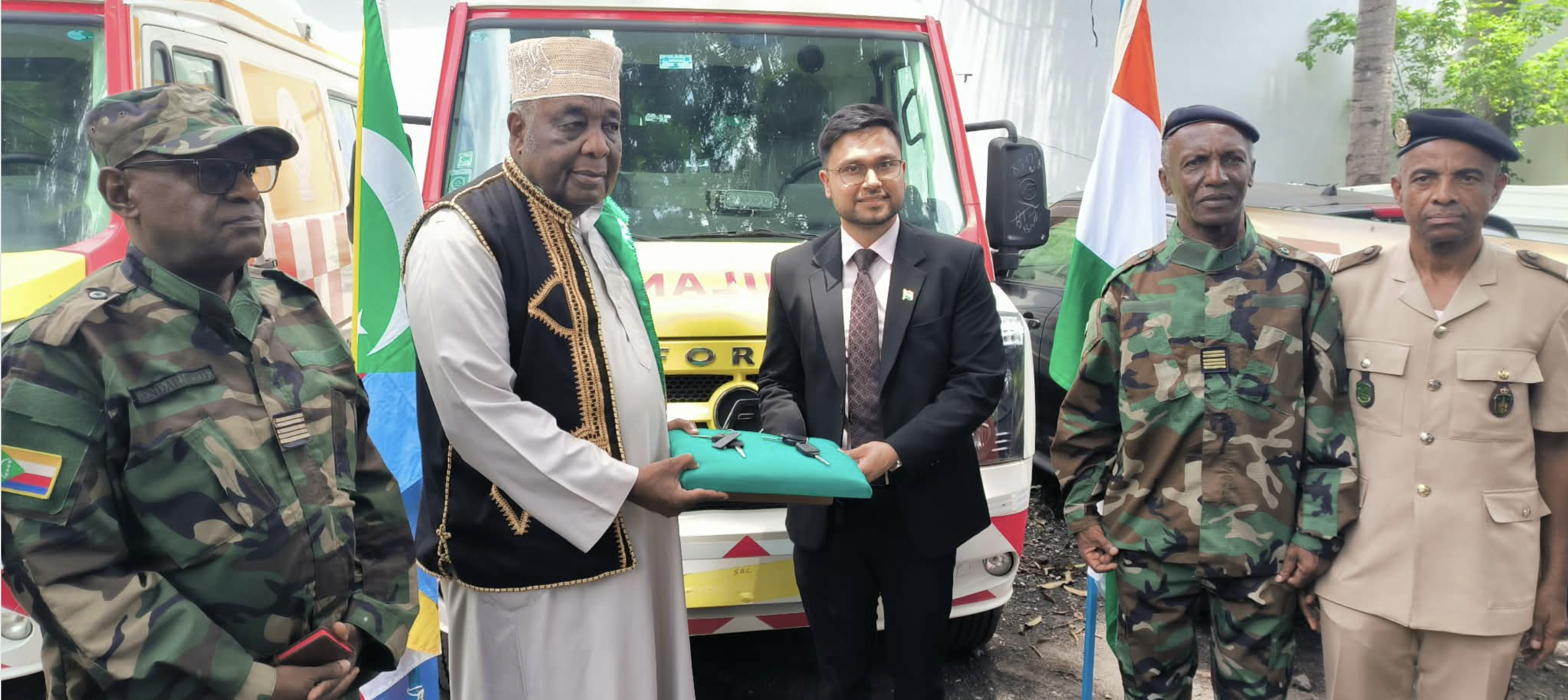 Coopération Inde-Comores: New Delhi remet un soutien médical et logistique à l’AND