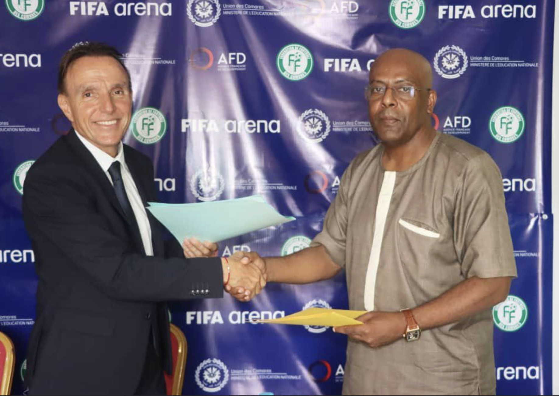 FIFA ARENA : L’AFD a signé le protocole d’accord
