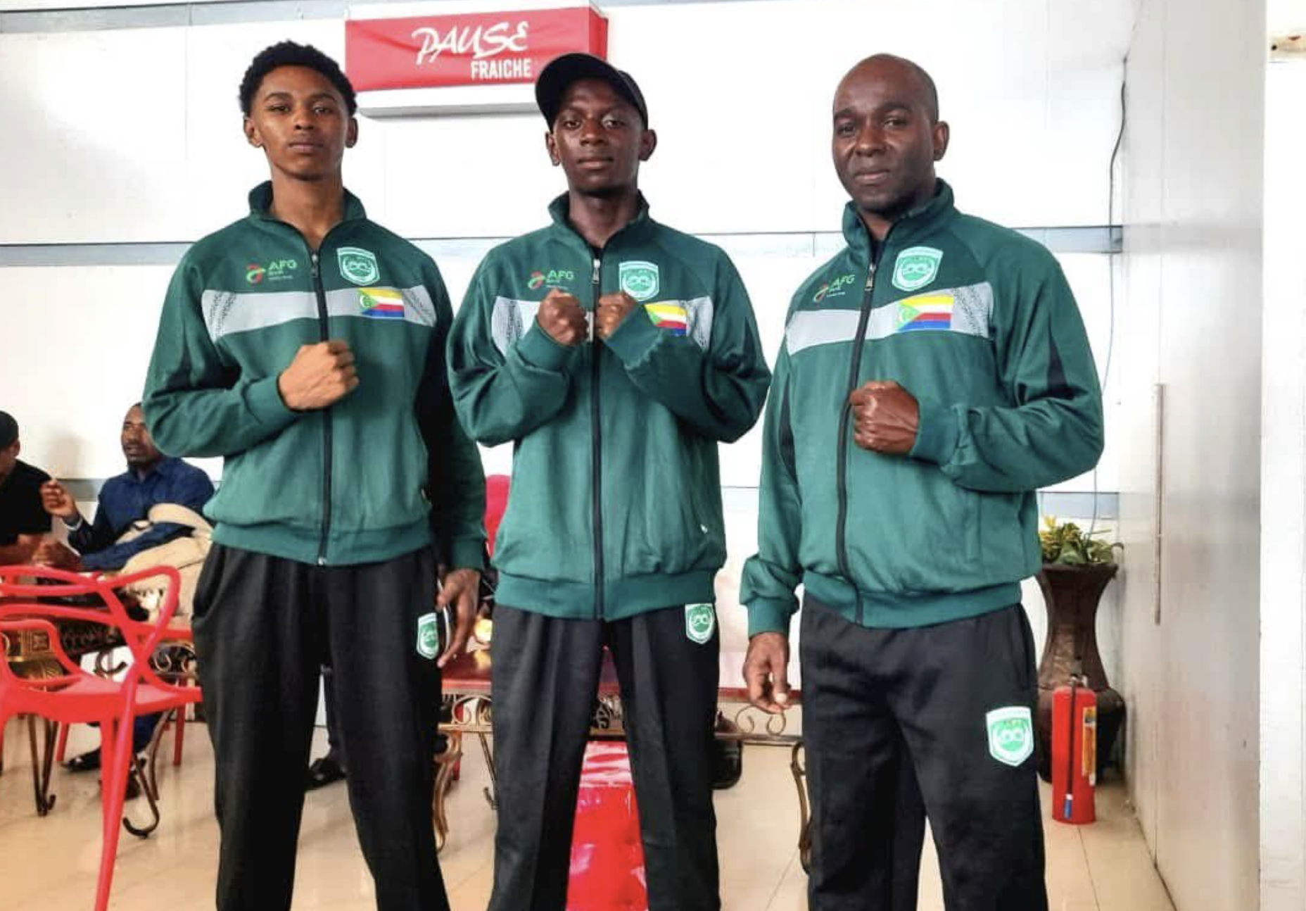 image Deux jeunes boxeurs participent à une compétition internationale en Russie
