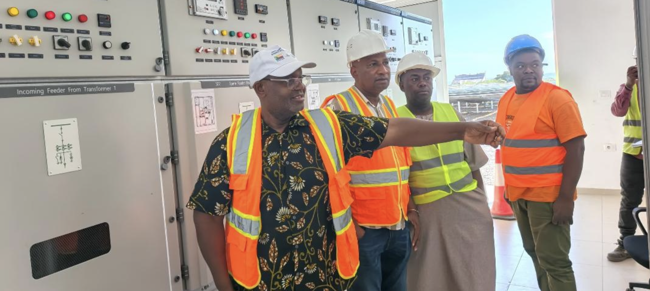 La centrale solaire de Mbangani – Mohéli Un premier test réussi