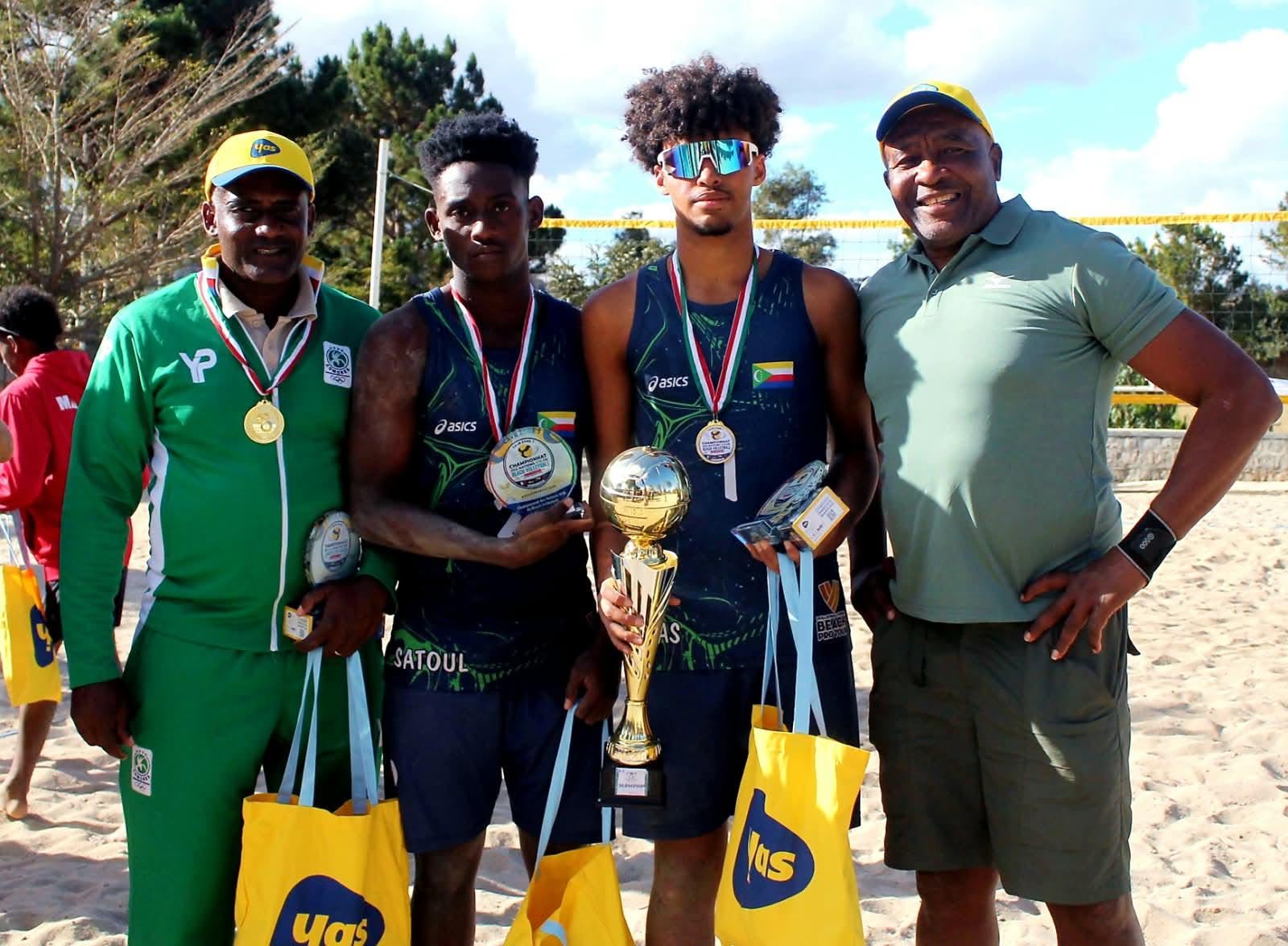 image Beach volley : Satoul -Elyas, meilleure paire de l’Océan Indien