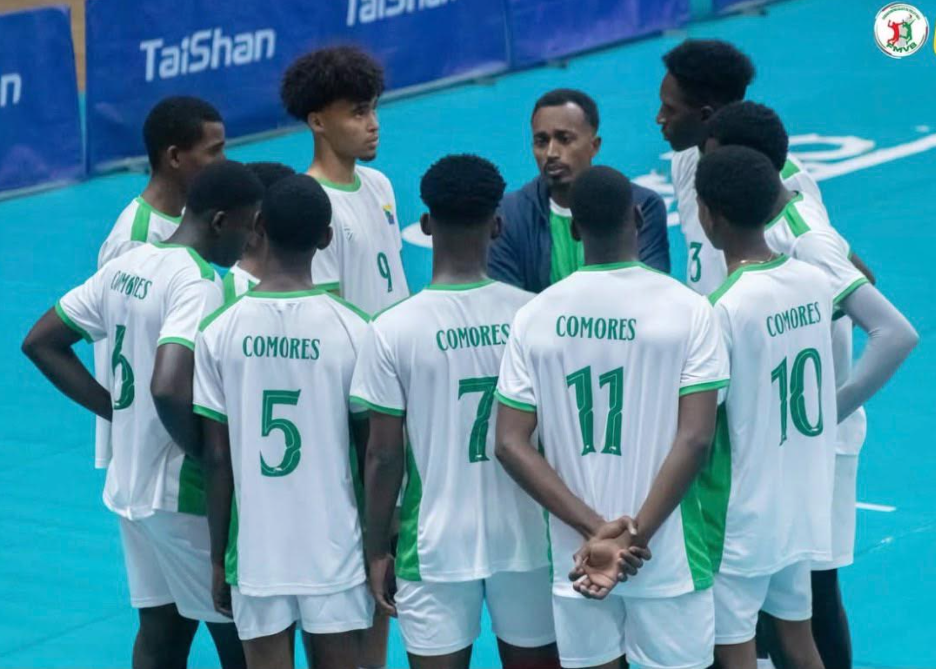 image Volley-ball: Douche froide pour la délégation comorienne