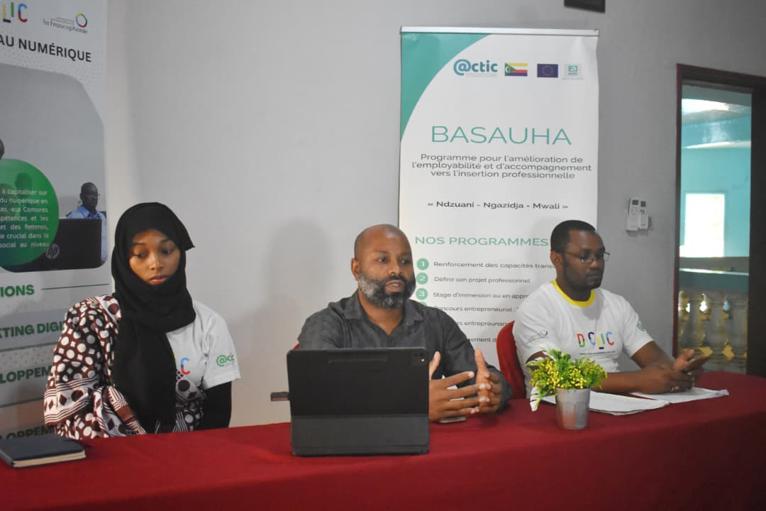 image Numérique La 2ᵉ cohorte du programme D-CLIC officiellement lancée à Mohéli