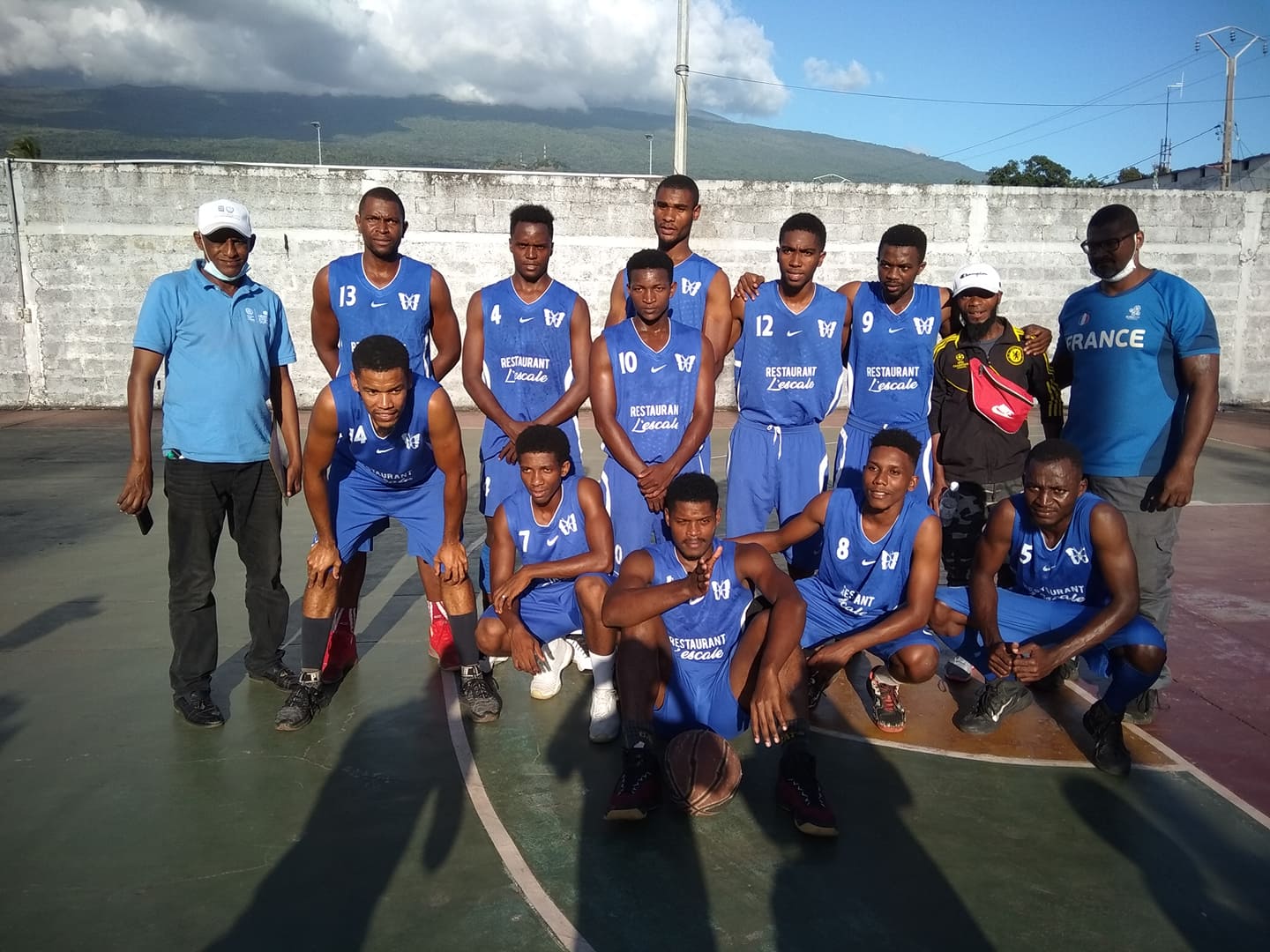 image Fédération Comorienne de Basketball: Papillon bleu, vainqueur régional de la Coupe de la Ligue