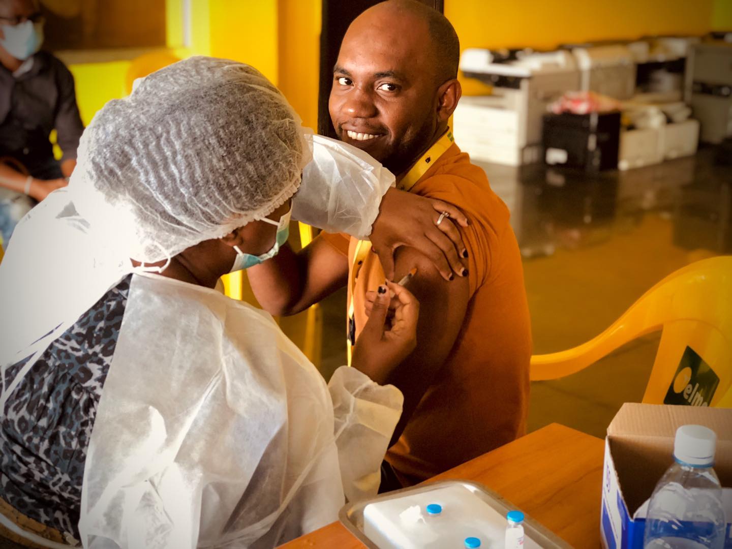 Une forte proportion des travailleurs se fait vacciner