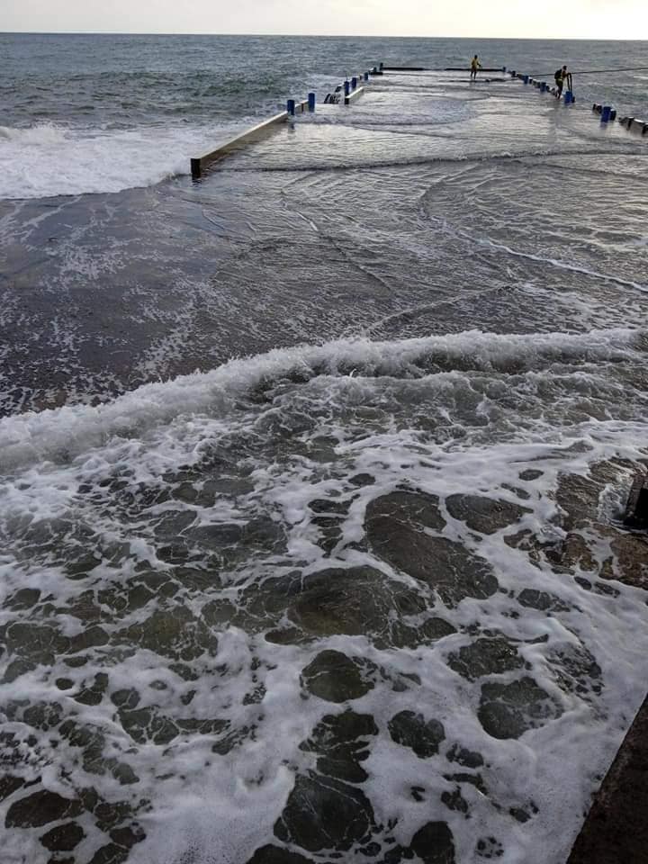 image Le port de Bangoma inondé