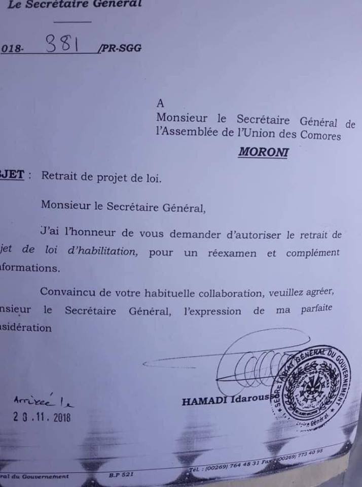 image Projet de loi d’habilitation / Le rétropédalage du gouvernement