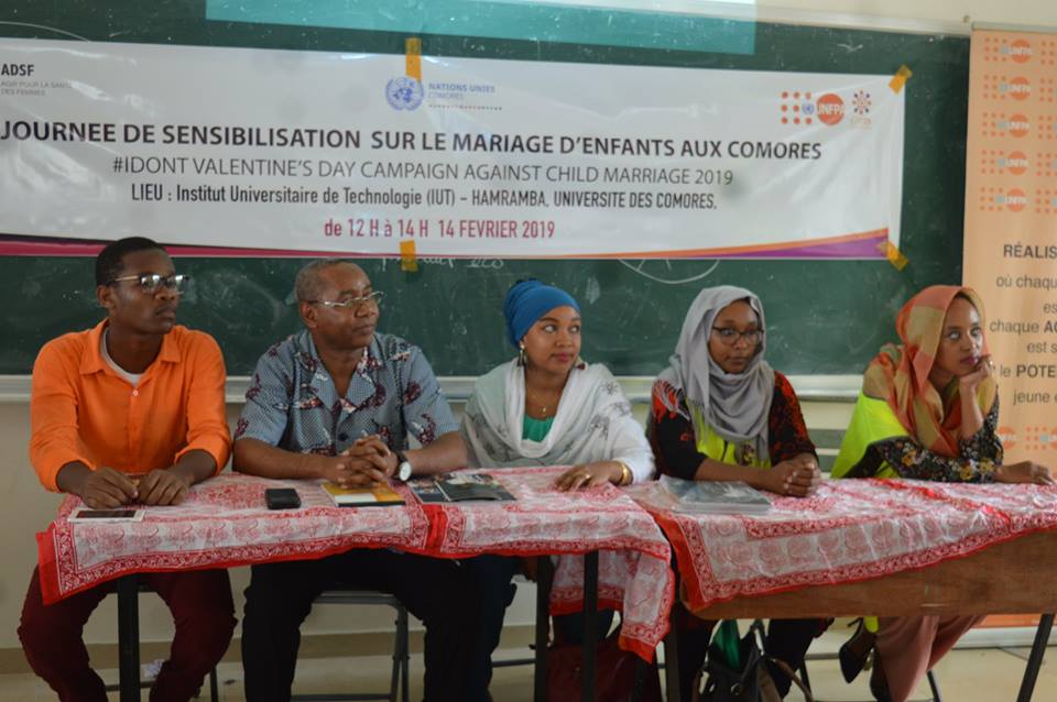 image Sensibilisation sur le mariage précoce des enfants.