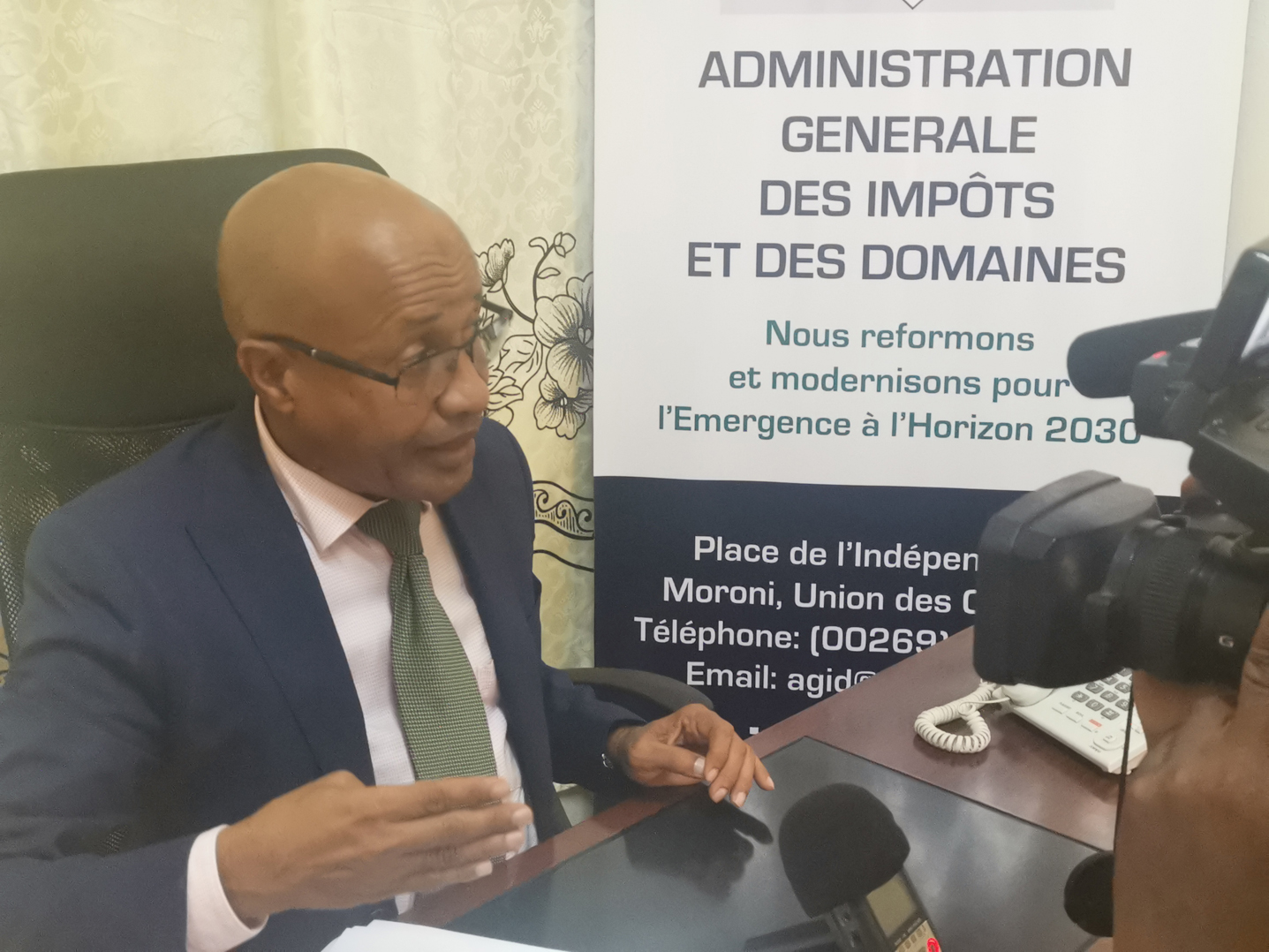 image AGID Anjouan  « L’année 2021 promet d’être meilleure que 2020 en matière de recettes »