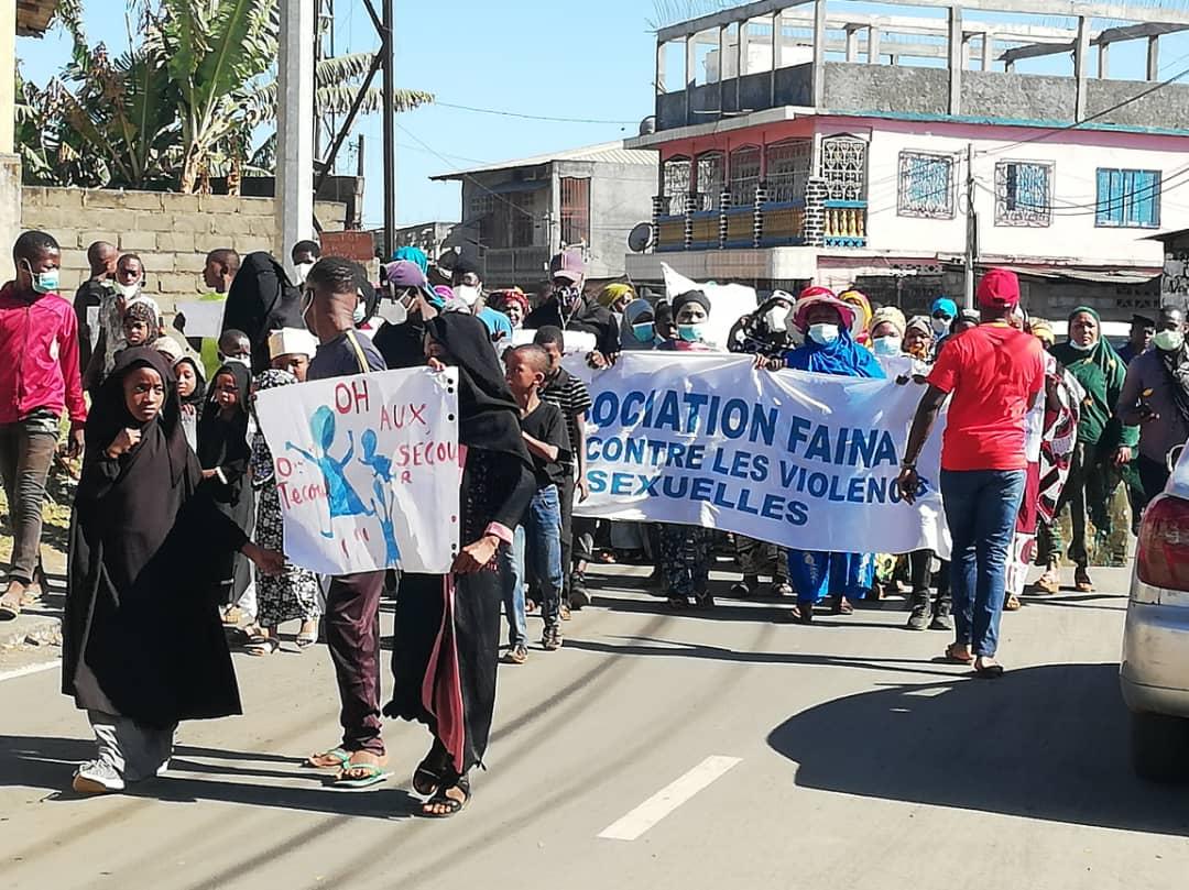 image L’association Faina bat le pavé à Mohéli pour dénoncer les viols d’enfants