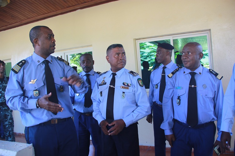 image Coopération militaire /  Le commandant de la gendarmerie malgache présent à Moroni pour la fête nationale