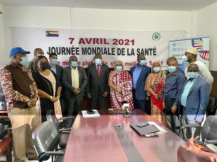 image Journée mondiale de la santé:  Œuvrons tous  « pour un monde plus juste et en meilleur santé »