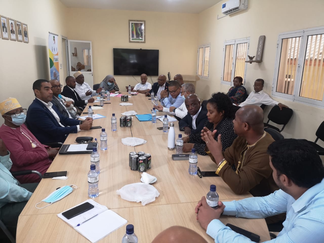 image Visite à Moroni du député Said Ahamada  La chambre franco-comorienne au cœur des échanges