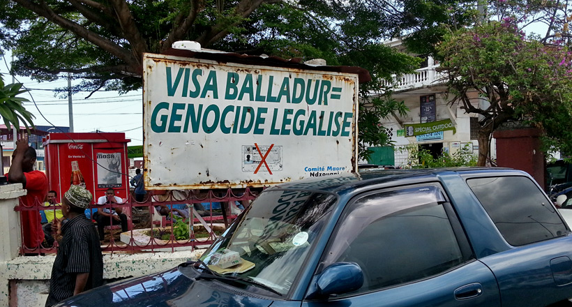 image Crise à Mayotte « Le mal, c’est le visa Balladur »