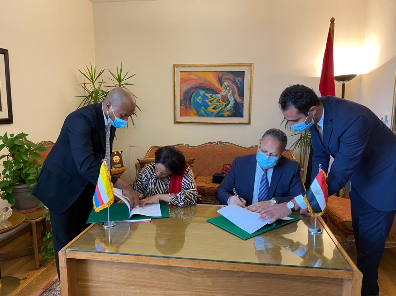Signature d’un accord de partenariat avec l’Agence Egyptienne de partenariat pour le Développement (EAPD)