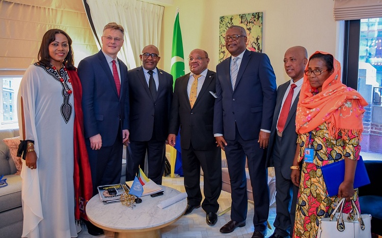 Rencontre bilatérale Comores – USA / Azali Assoumani a demandé la réouverture d'une représentation américaine à Moroni