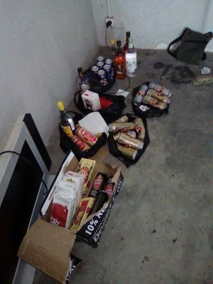 image Réveillon / Plusieurs voitures et boissons alcoolisées saisies