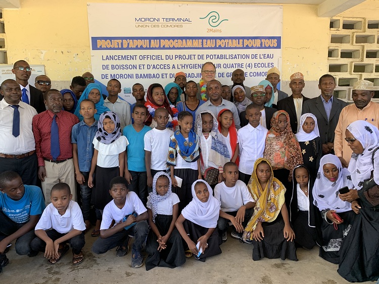 image Potabilisation de l'eau au profit de 4 écoles