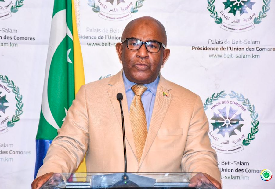 image Azali appelle la population à la « vigilance »