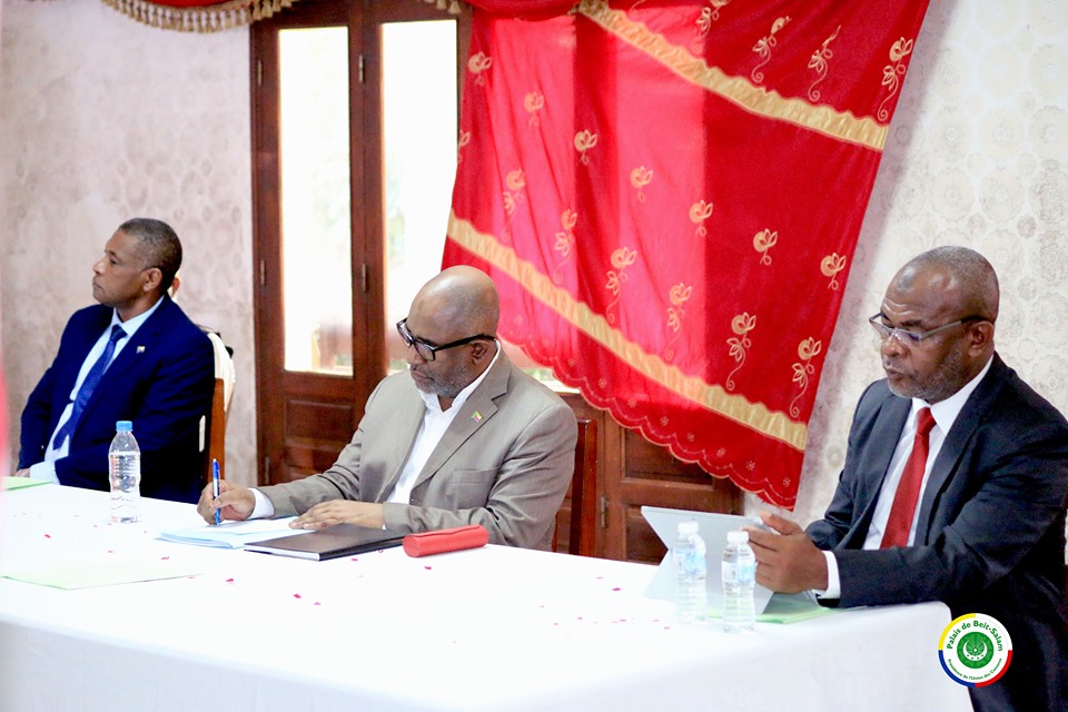 image Azali Assoumani rencontre le comité insulaire d’Anjouan