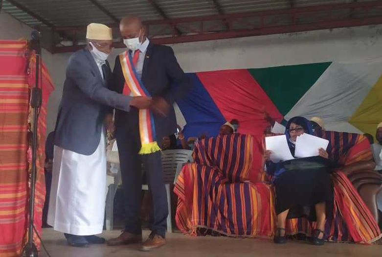 image Aboubacar Ahmed Ntsode a pris officiellement ses fonctions