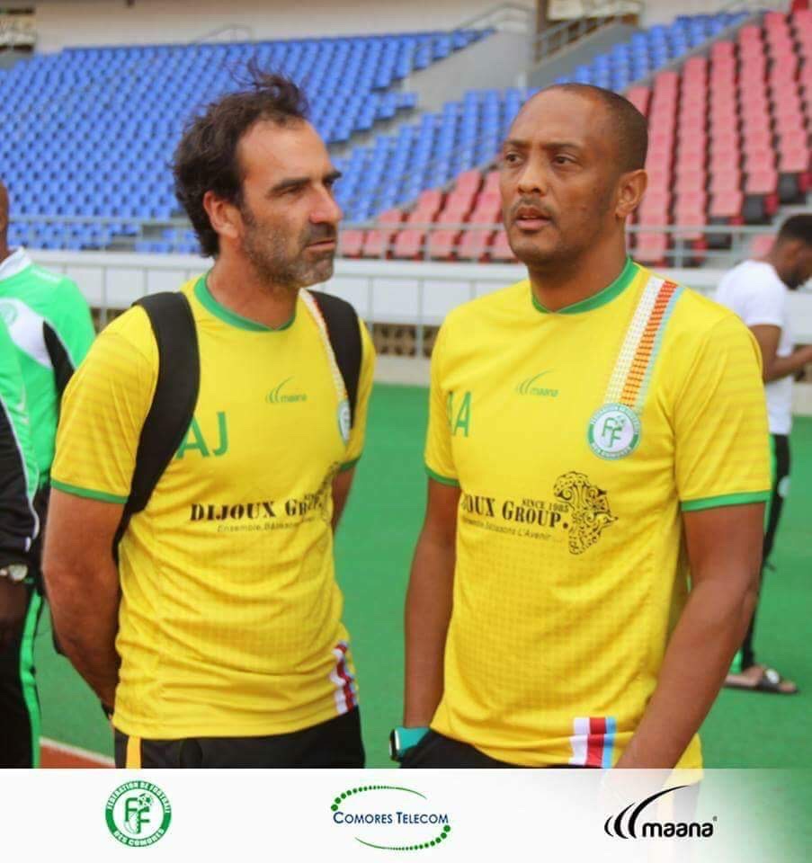 Football : Championnat d'Afrique des Nations Amir le coach national présent au duel «Comores # Namibie»